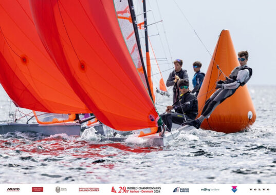 Tim und Linus zeigten eine starke Leistung bei der 29er WM in Aarhus